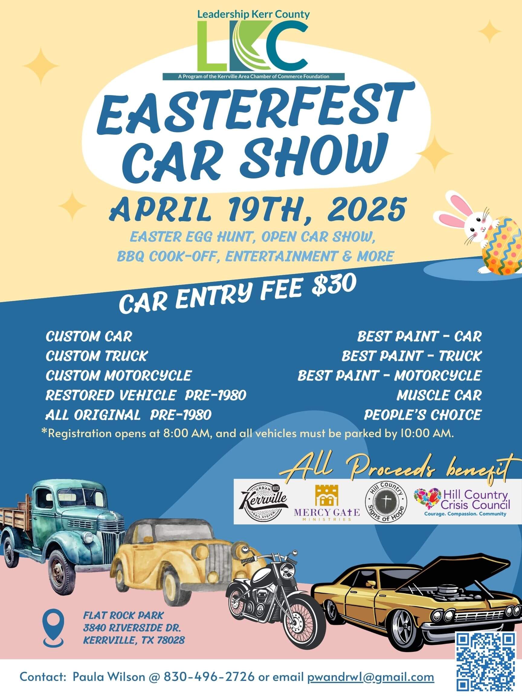 Easterfest Car Show flyer