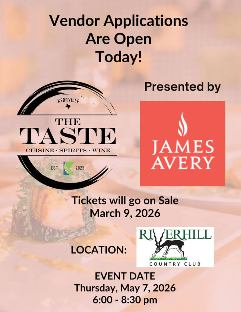 Vendor Applications - The Taste (8.5 x 11 in)