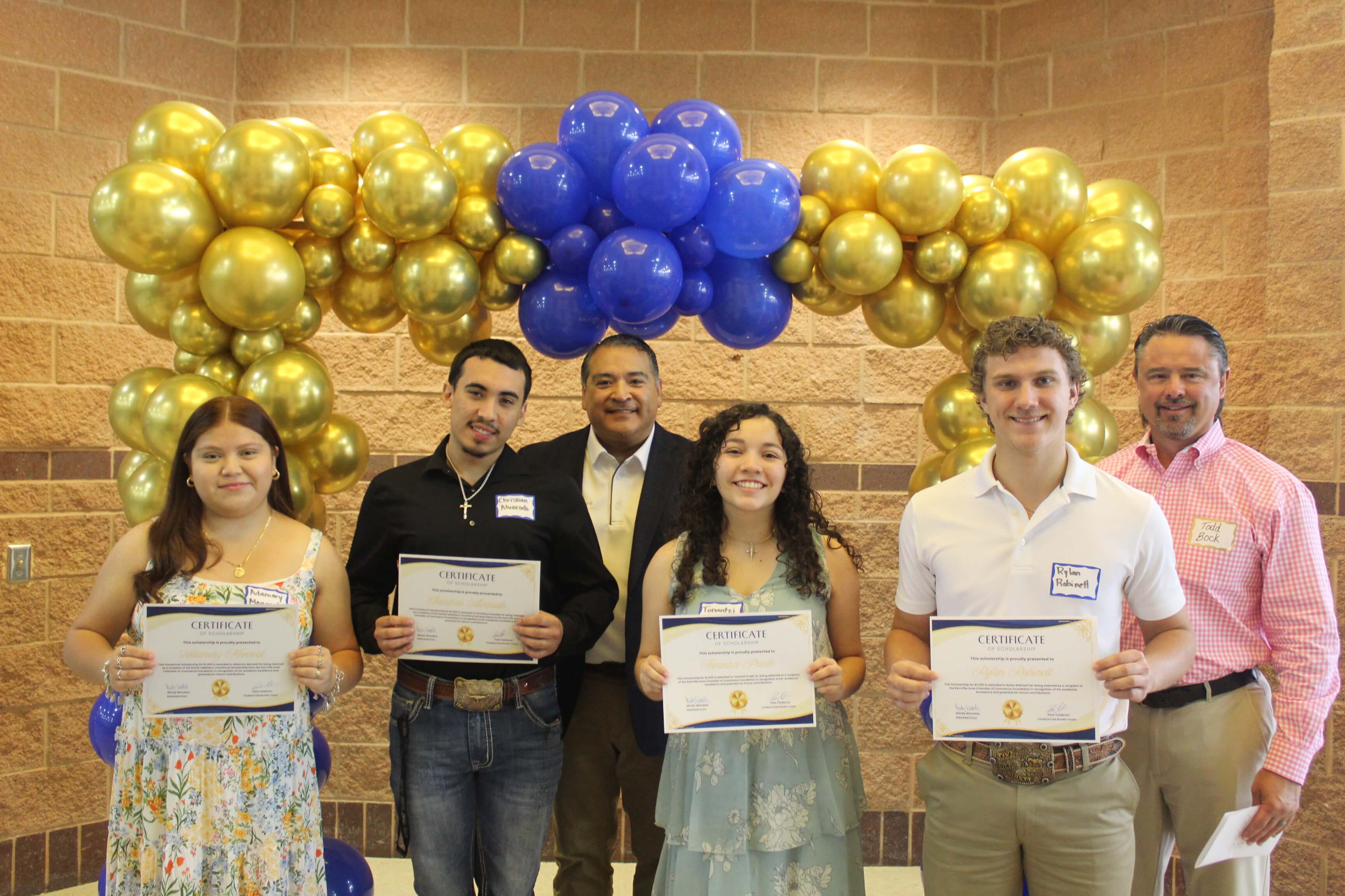 Pete &amp; Todd Wth Scholars