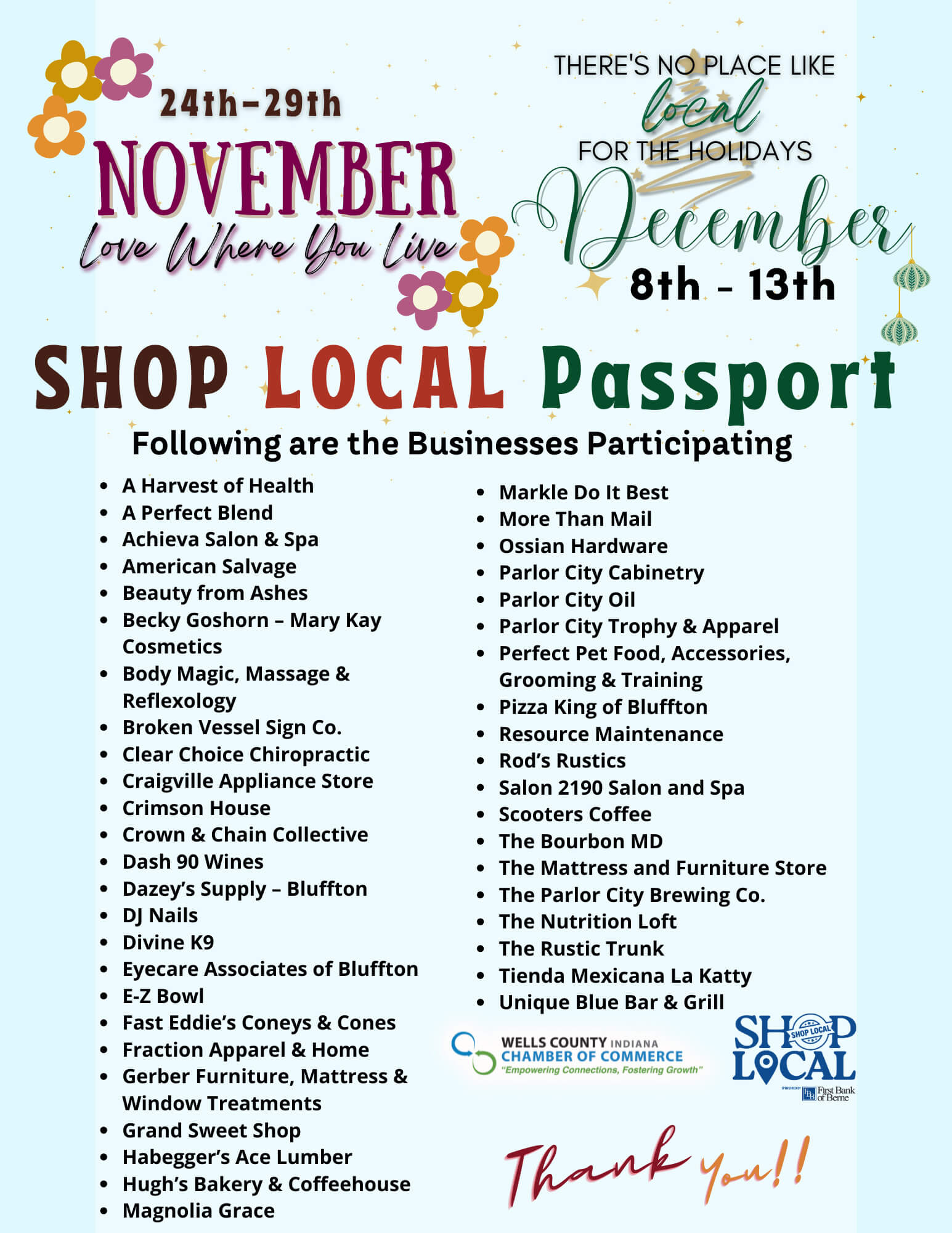 2025 Shop Local Passport Directions 2025 Shop Local Passport Directions