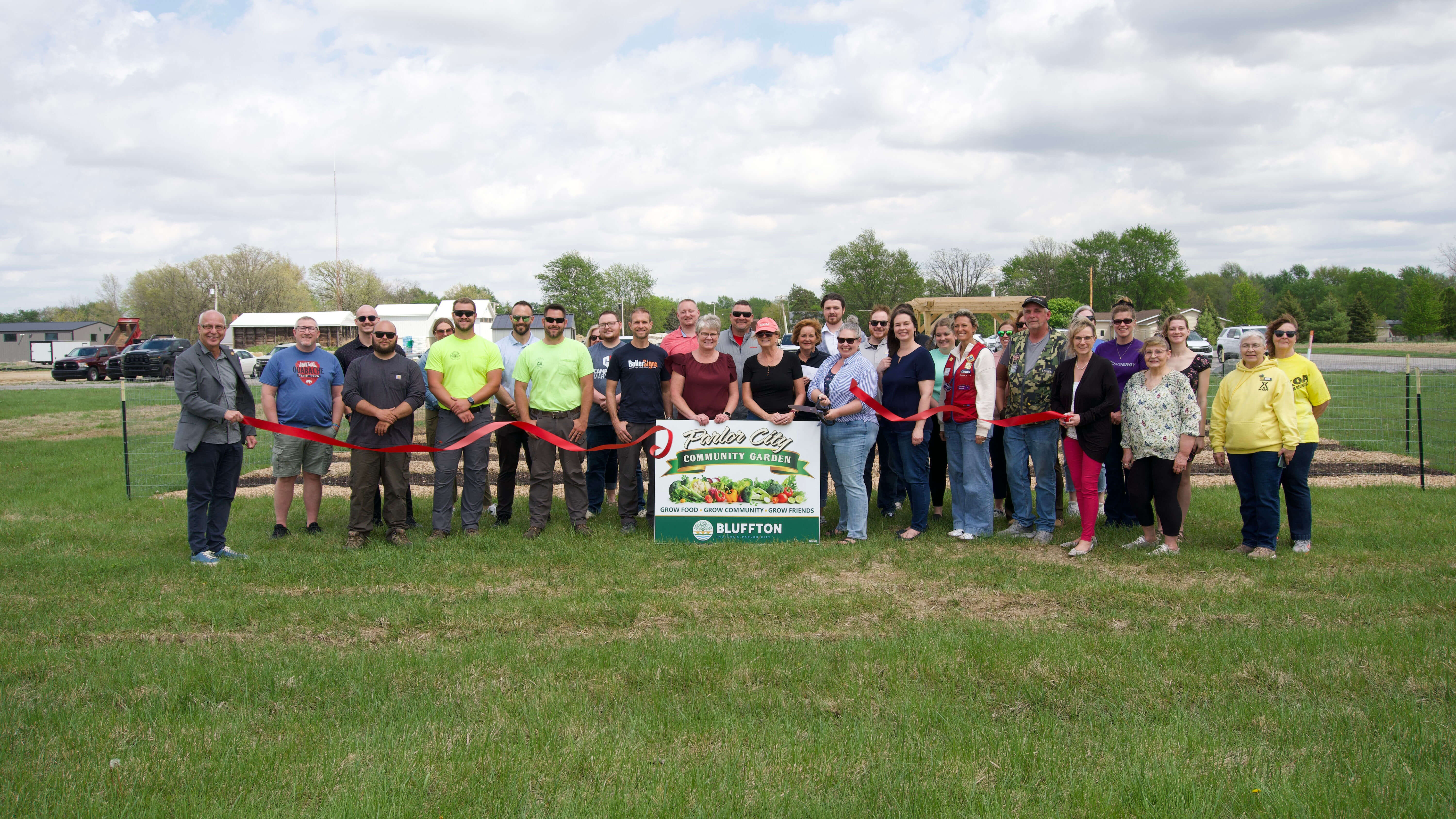 00 Bluffton Community Garden Ribbon Cutting