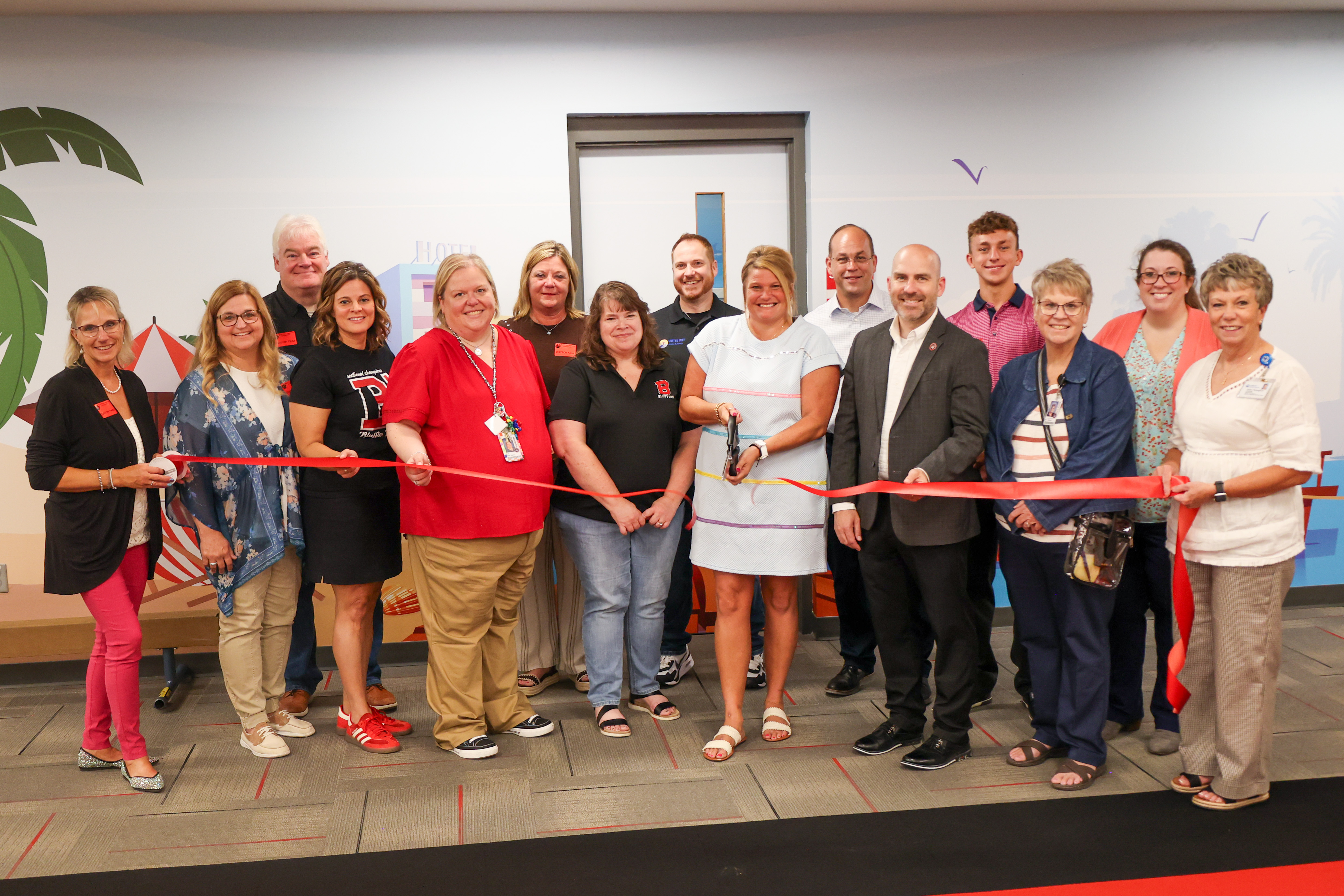 Bluffton Tiger Tots Ribbon Cutting Bluffton Tiger Tots Ribbon Cutting
