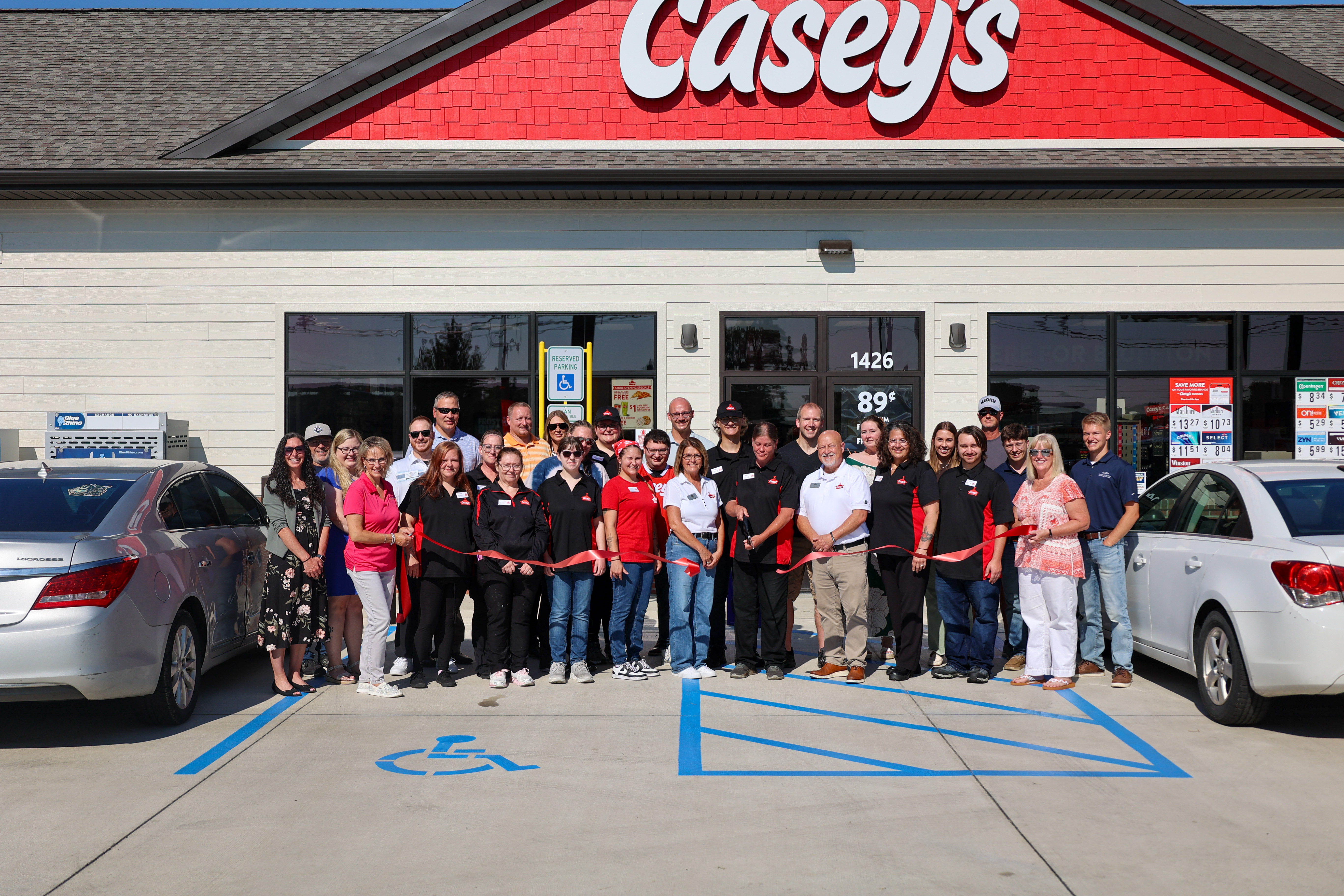 Caseys Bluffton Ribbon Cutting-1 Caseys Bluffton Ribbon Cutting-1