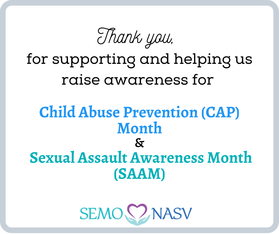April is National Child Abuse Prevention Month and Sexual Assault ...