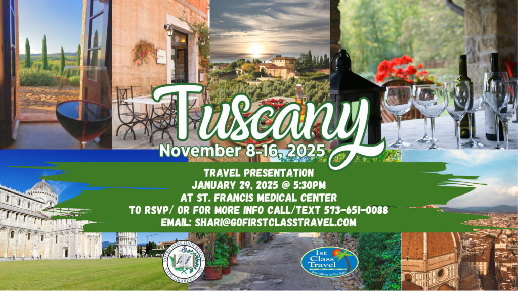 Travel Presentation ND 2025 Tuscany