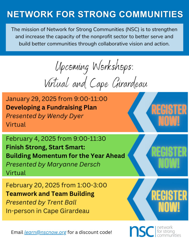 NSC Virtual Workshops 2025