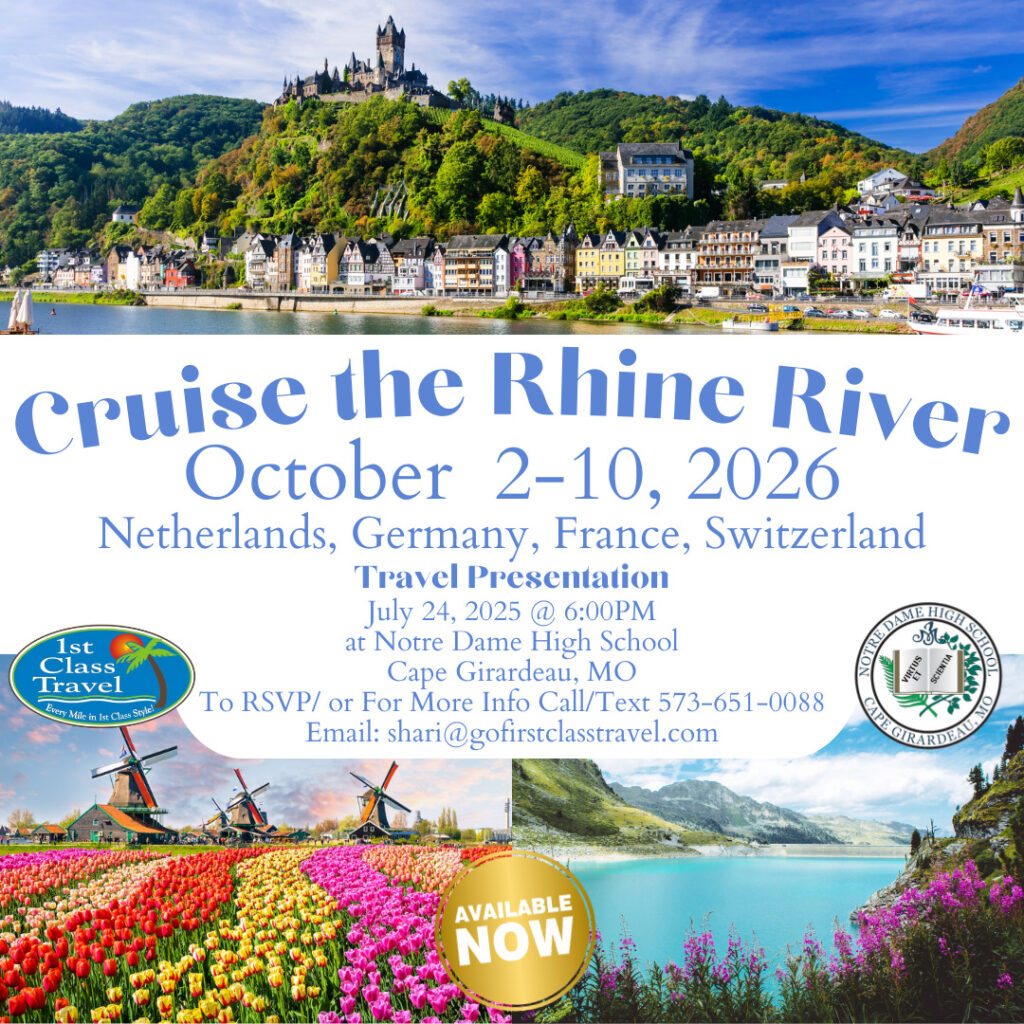 Rhine River Cruise Travel Presentation Square