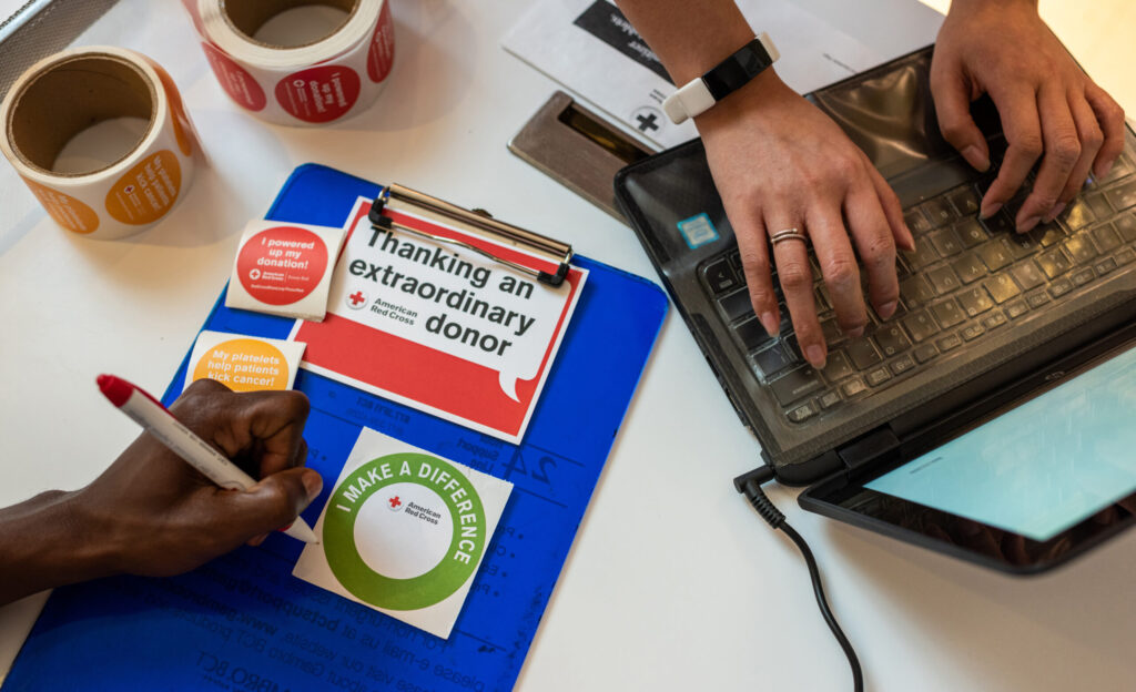 June 2, 2021. Washington DC
Stock Photography project to illustrate Biomed volunteers in action.
Photo illustration by Jason Colston/American Red Cross  Please note: these are staged photos and shouldn’t be conveyed as a real.