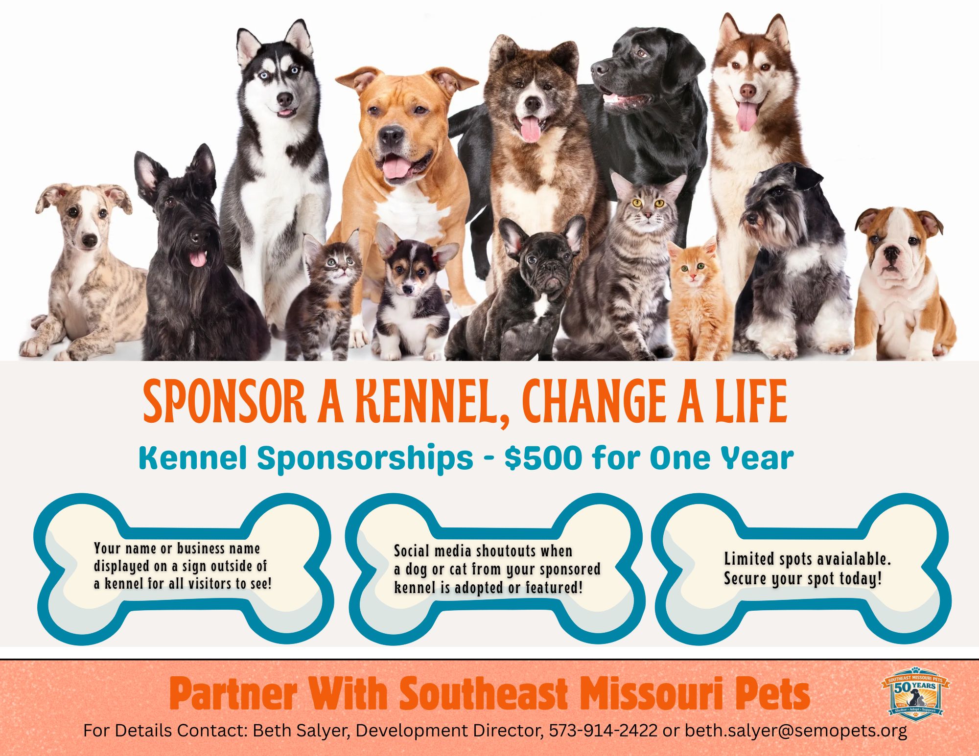 Kennel Sponsorship Graphic