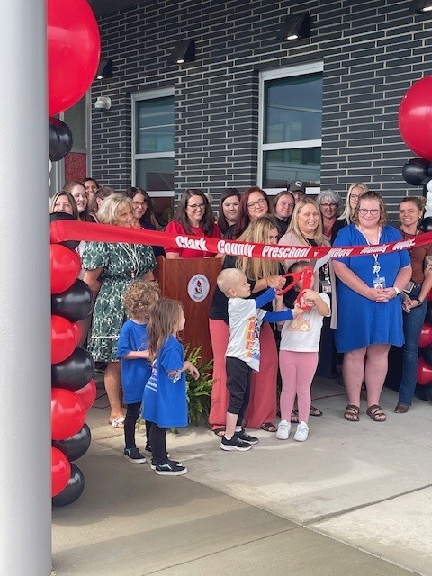 Clark County Preschool Ribbon Cutting Clark County Preschool Ribbon Cutting