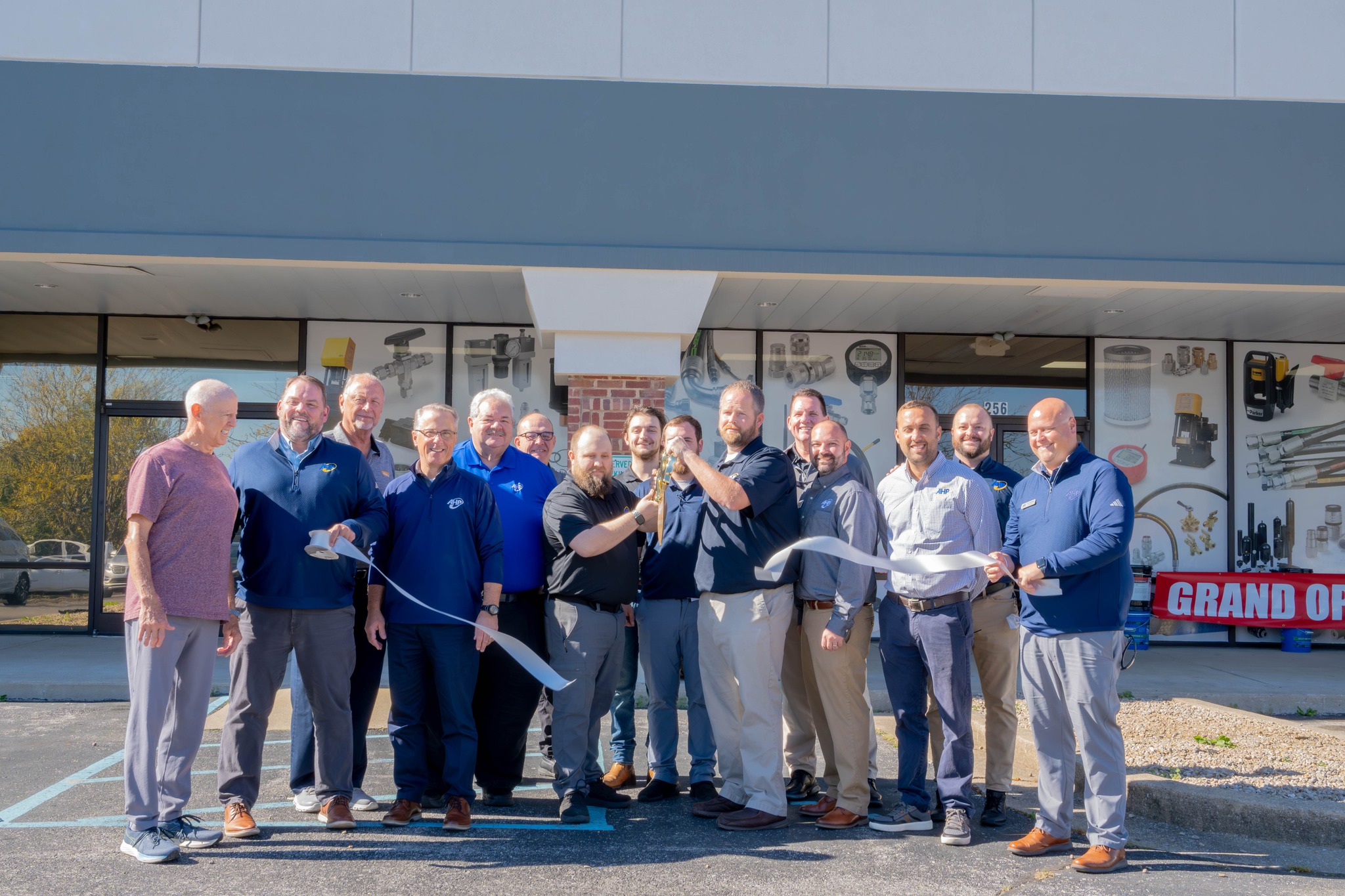 Air Hydro Power Ribbon Cutting