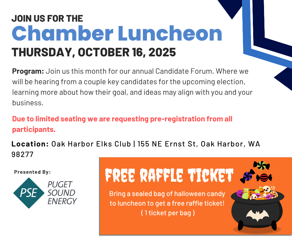 October Chamber Monthly Luncheon | October 16 2025, 11:30 am