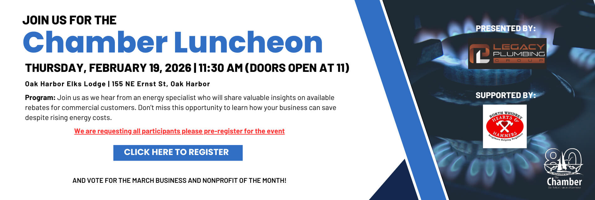 February Business if the Month - Oak Harbor Elks Lodge