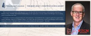 Ron Jolly Scholarship grpahic
