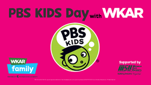 WKAR PBS Kids day graphic