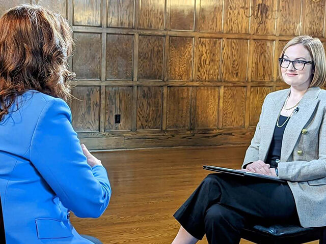 Talking with Whitmer_640 Talking with Governor Whitmer