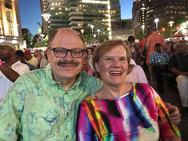 pressmith.detroitjazz_640 Dr. James M. Smith and Dr. Connie Ruhl-Smith at the Detroit Jazz Festival