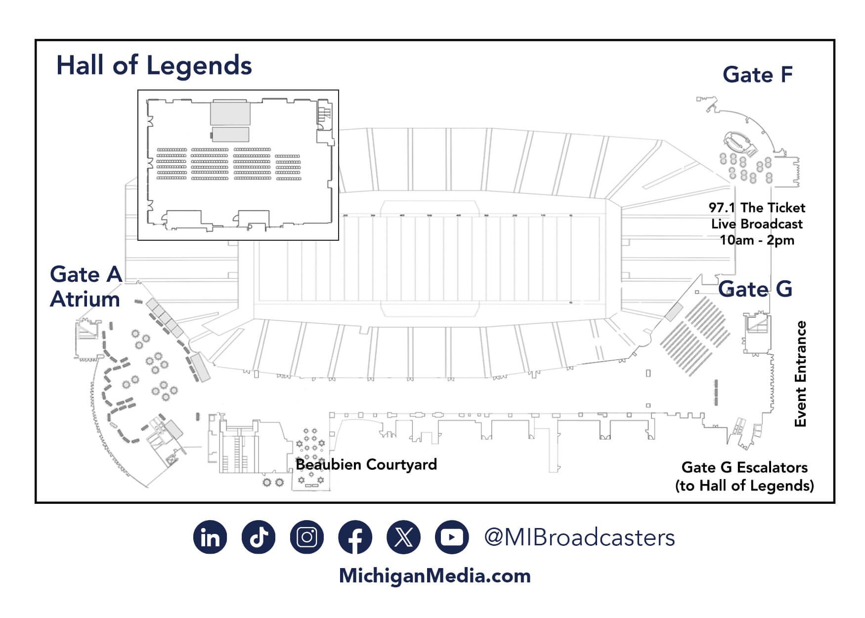 GLBSMA Ford Field Map