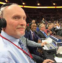Mark Champion during his broadcasting career