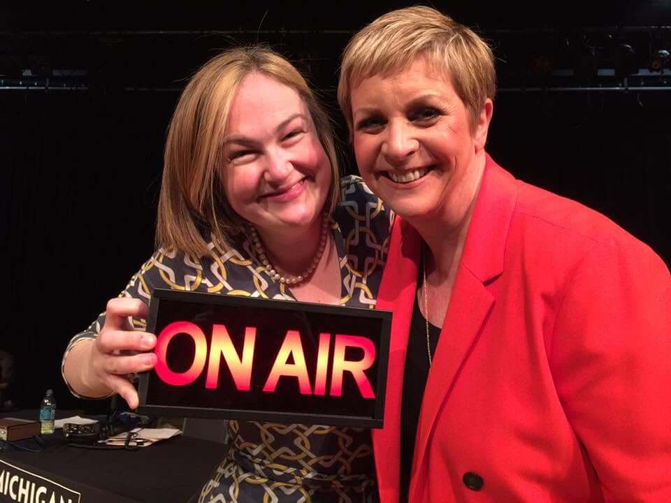 Zoe Clark and Cynthia Canty