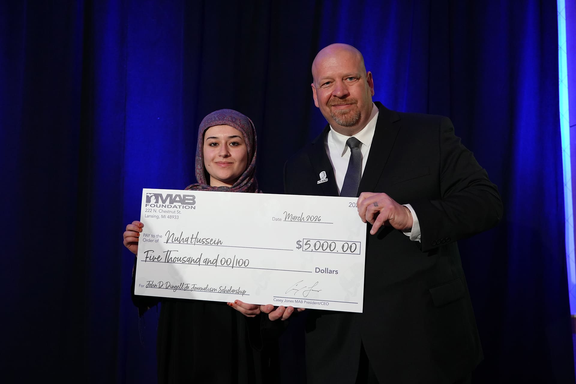 John D. Dingell Jr. Journalism Scholarship