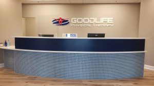 Front Desk at GoodLife Physical Therapy in Homer Glen, IL