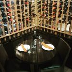 Private dining table in our wine cellar!