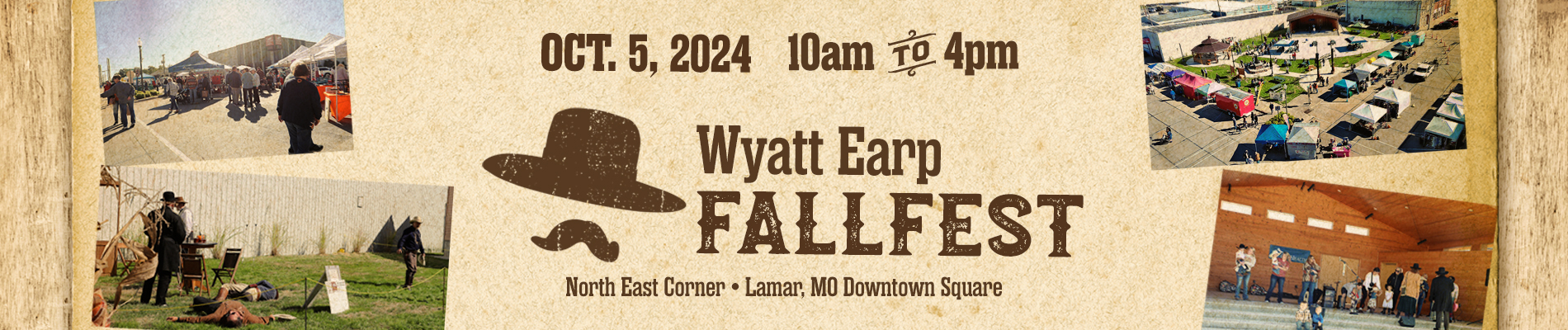 Wyatt Earp Fallfest - Wyatt Earp Park - Lamar Missouri - October 5 2024