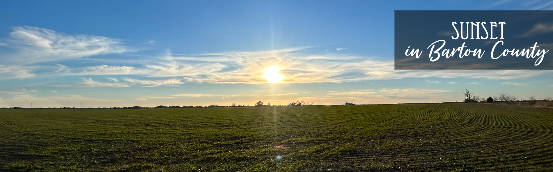 Sunset in Barton County