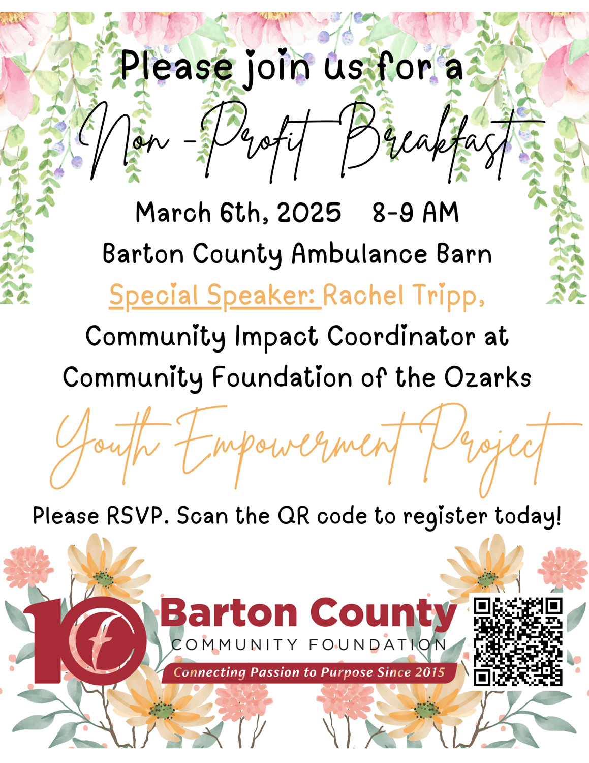 BCCF non profit breakfast