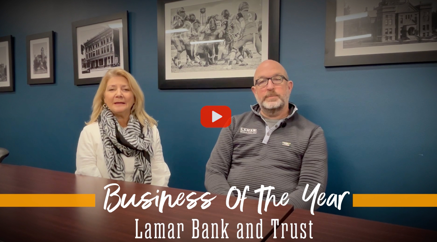 Best of Barton County Awards Luncheon - Business of the Year - Lamar Bank and Trust