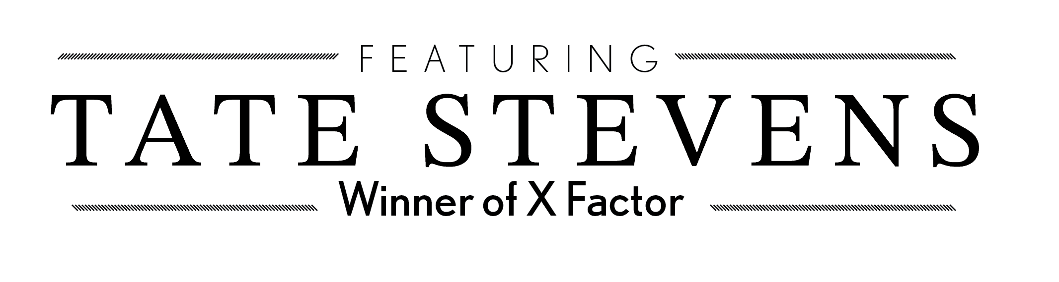 Featuring Tate Steven