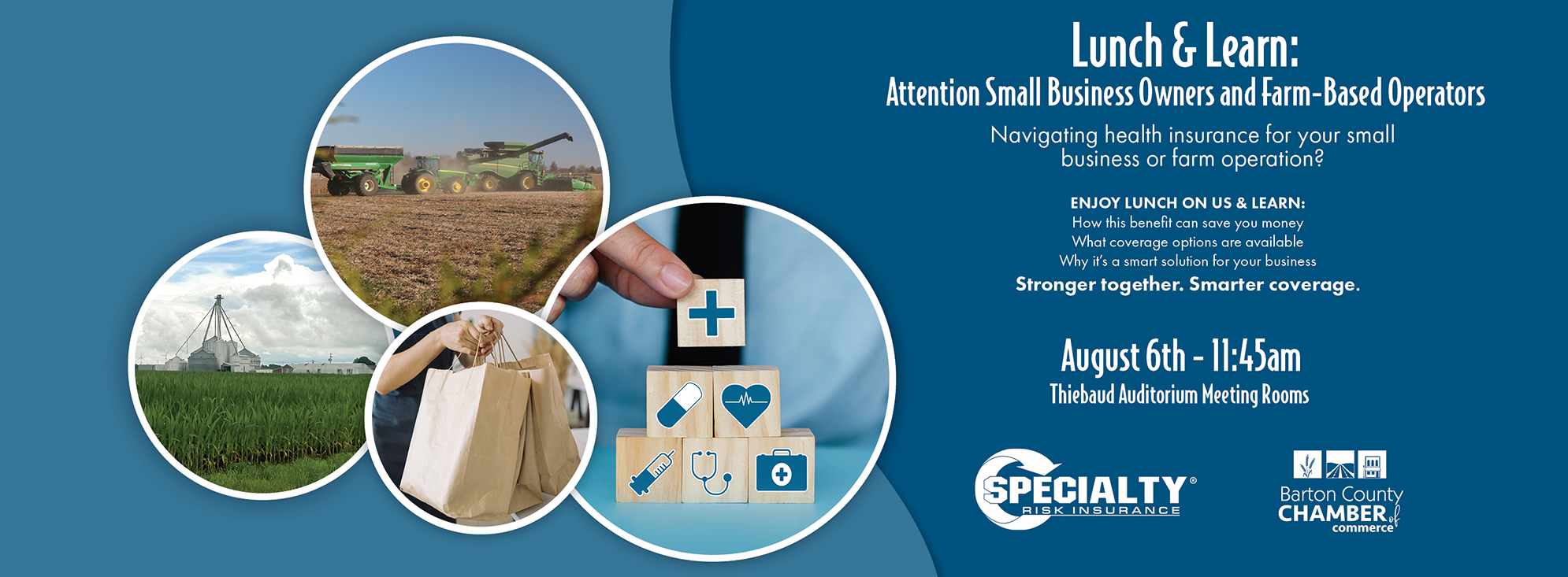 Lunch and Learn - Health Insurance - Small Business & Family Farms