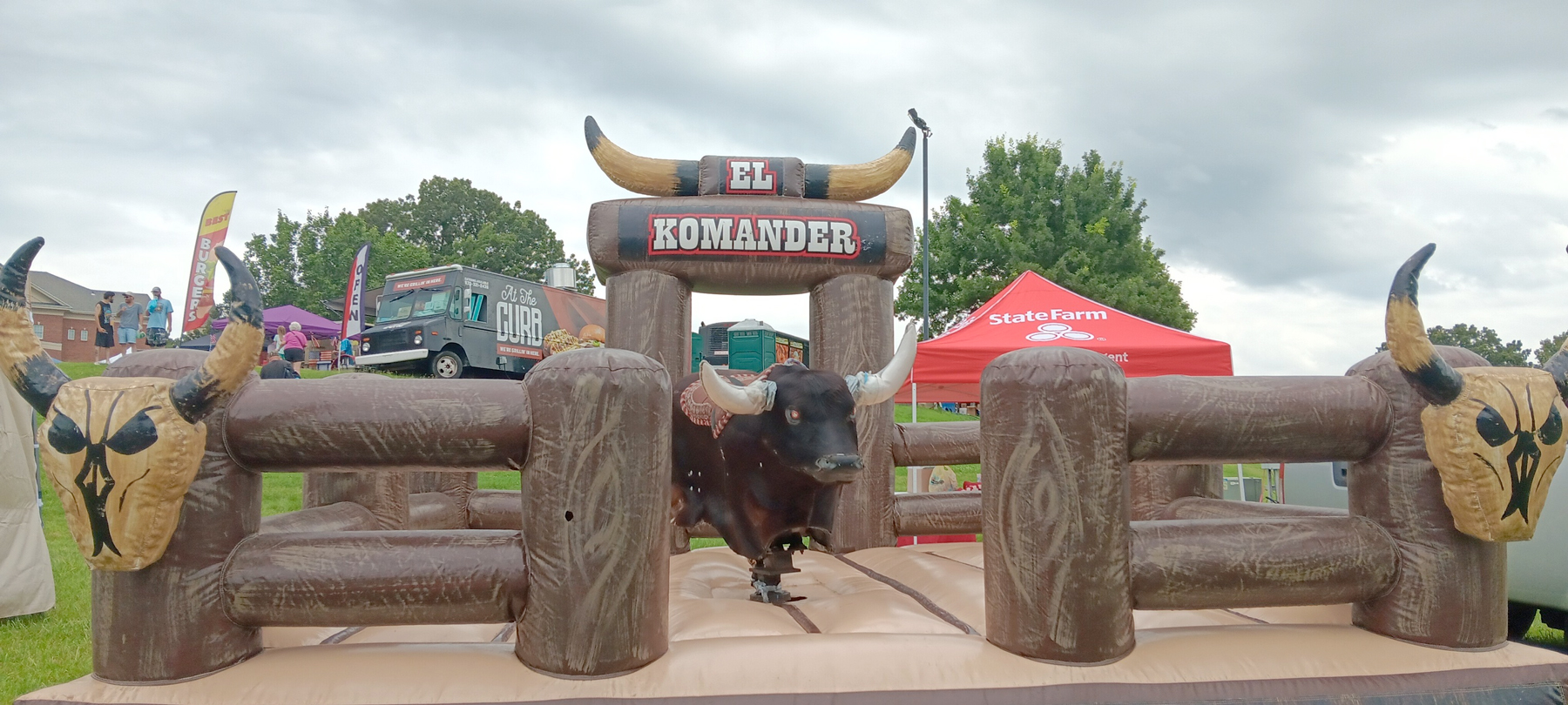 Bucking Bull - Inflatable - Wyatt Earp Fallfest
