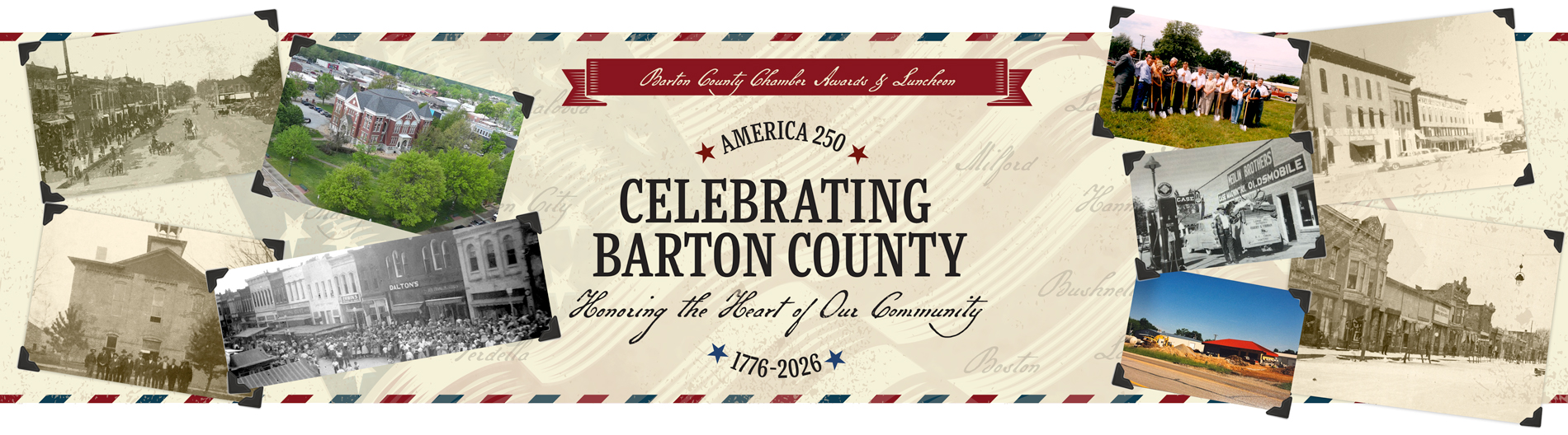 Barton County Chamber of Commerce Annual Awards Luncheon - Celebration America's 250th