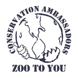 conservation ambassadors zoo to you logo