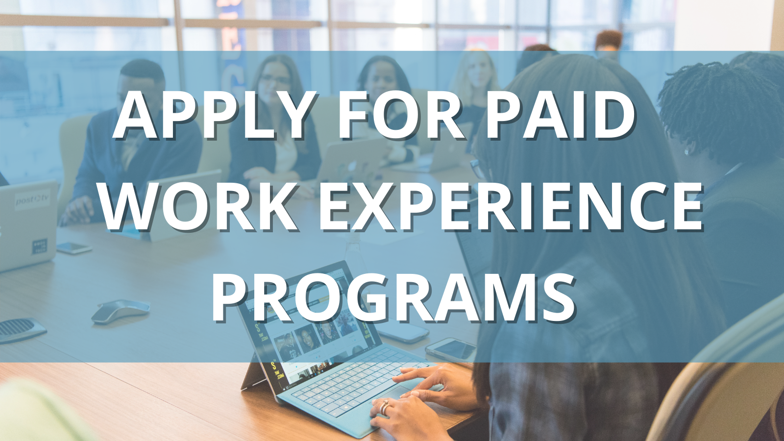 apply for paid work experience programs