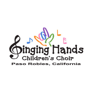 singing hands children's choir logo