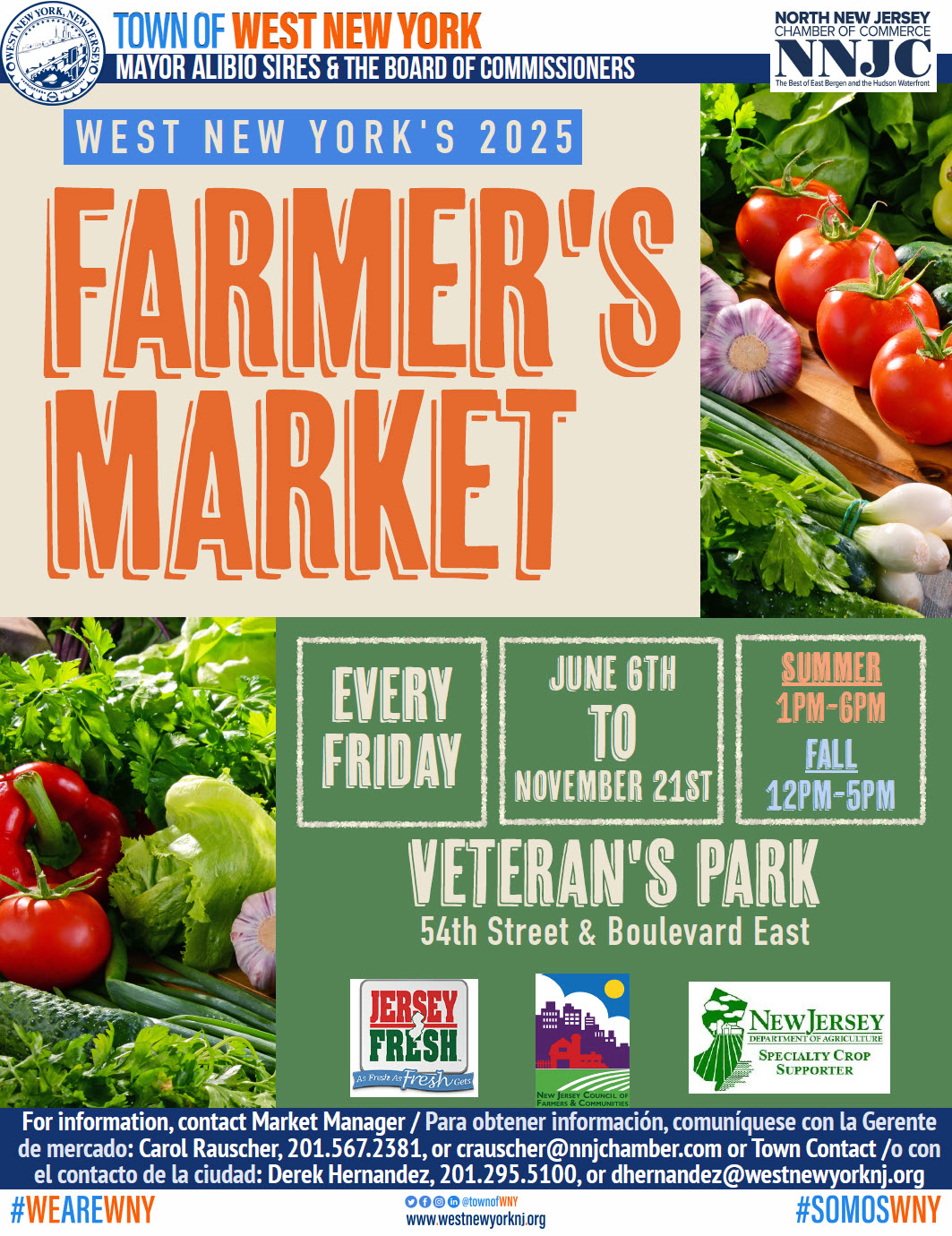 2025-06 West NY Farmers Market Flier 2025-06 West NY Farmers Market Flier