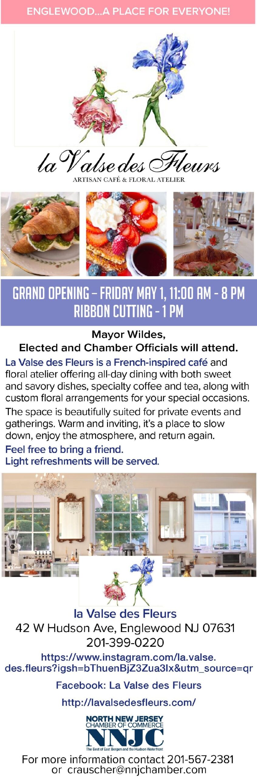 la valse des fleurs ribbon cutting