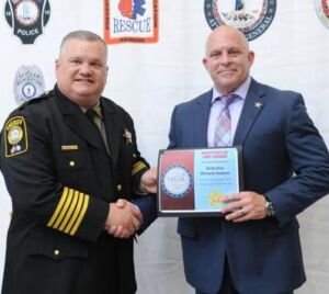 2025 Valor Awards (10) Sheriff Falls with Det. Richard Hudson