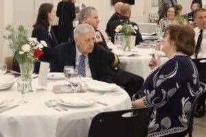 2025 Valor Awards (17) Veteran Honoree George Scheulen with Margie Markham