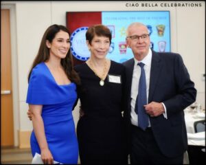 2025 Valor Awards4 Emcee Simone De Alba with Mark and Gloria Williams
