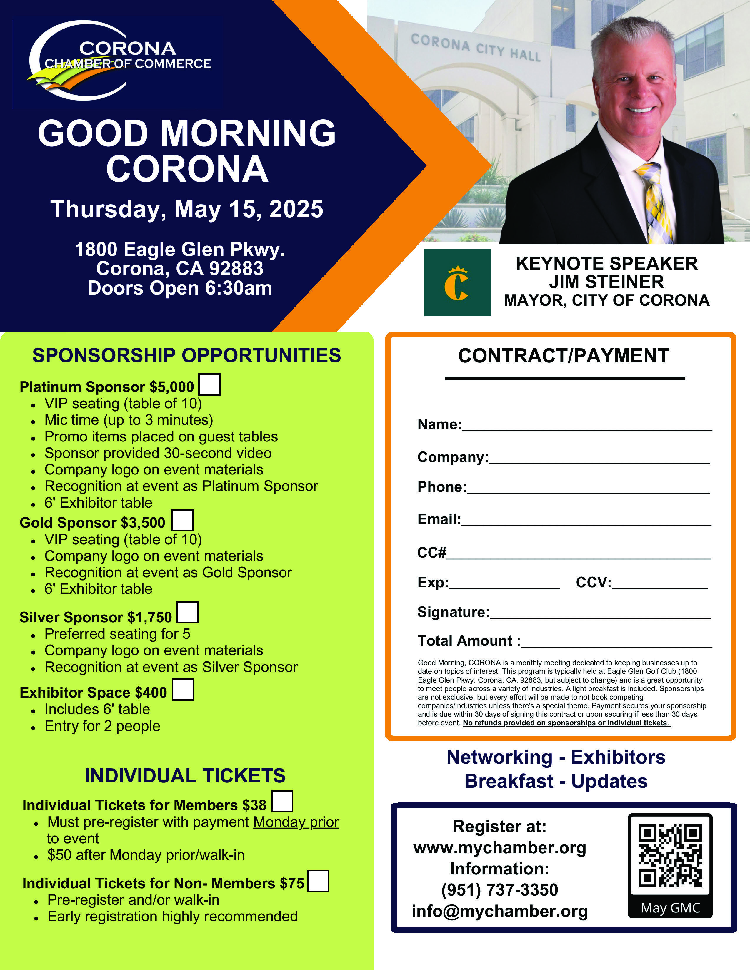 GMC May 2025 Sponsor Form