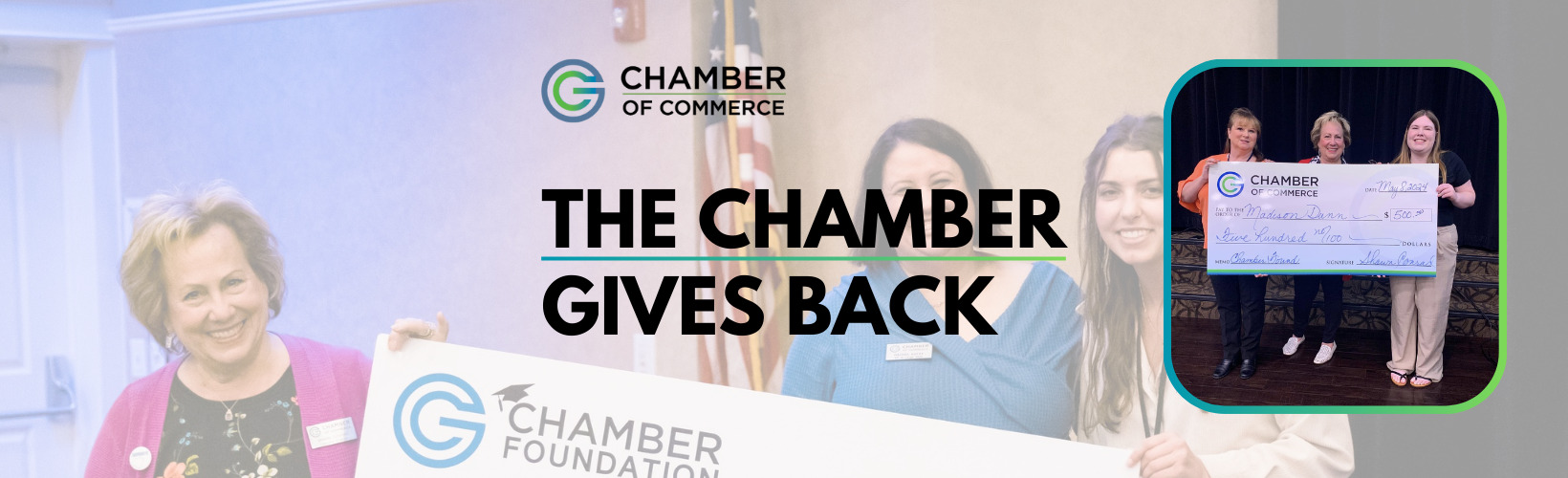 chambergivesback