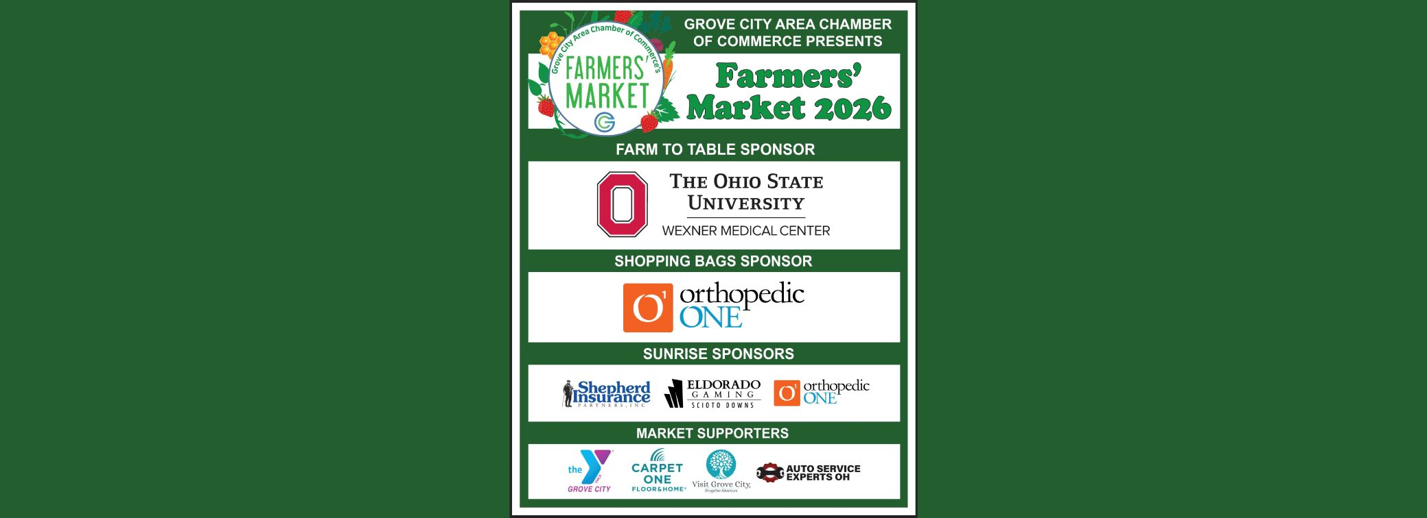 2026 Farmers' Market