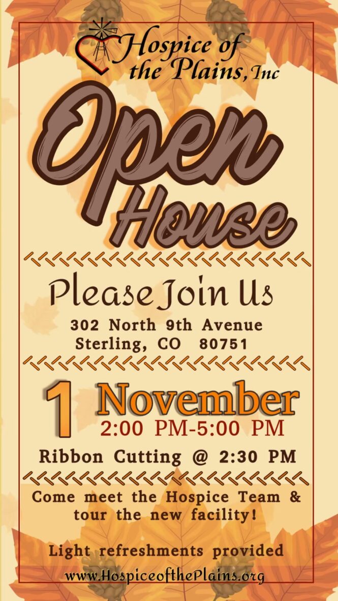 Open House Hospice of plains 11.1.24