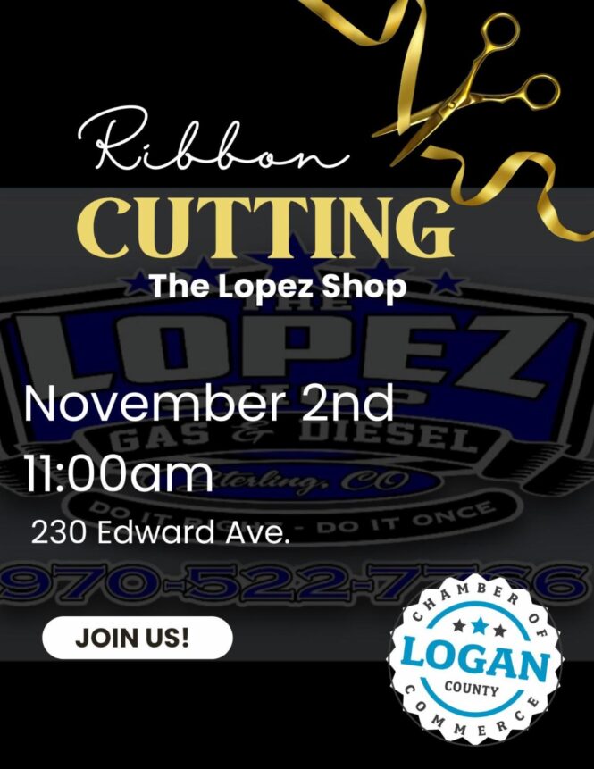 Ribbon cutting LOPEZ shop 11.2.24