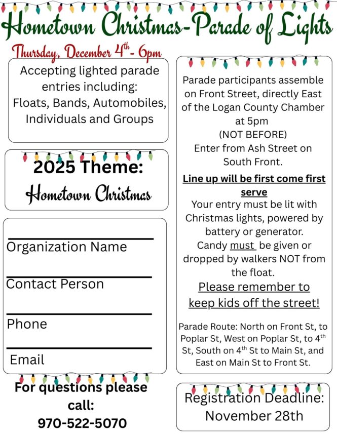 Parade of Lights 2025 flyer jpg