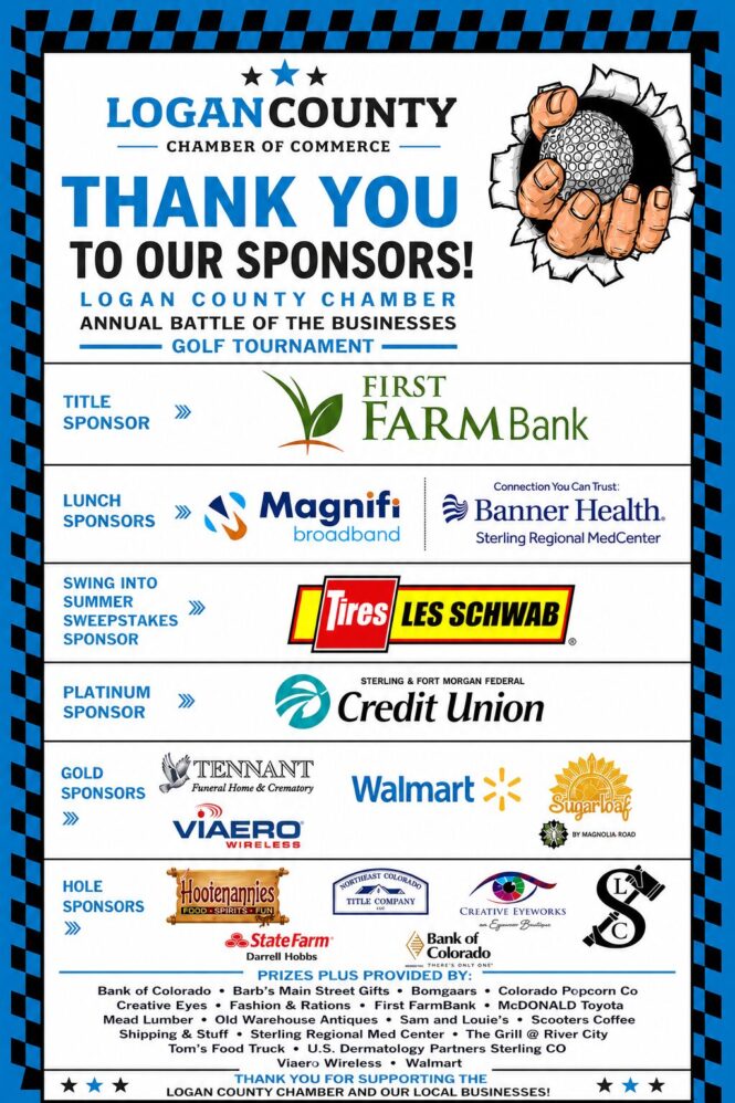 5.16.26 Golf Sponsors Thankyou